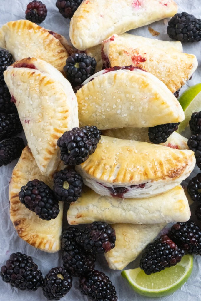 blackberry mojito hand pies