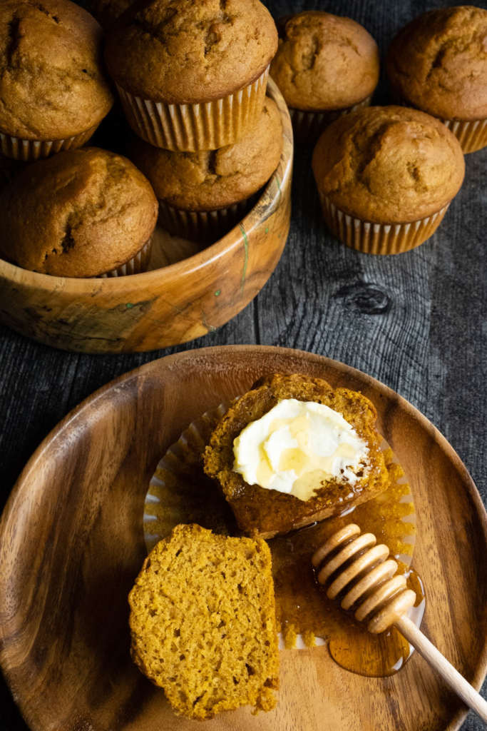 easy pumpkin spice muffins