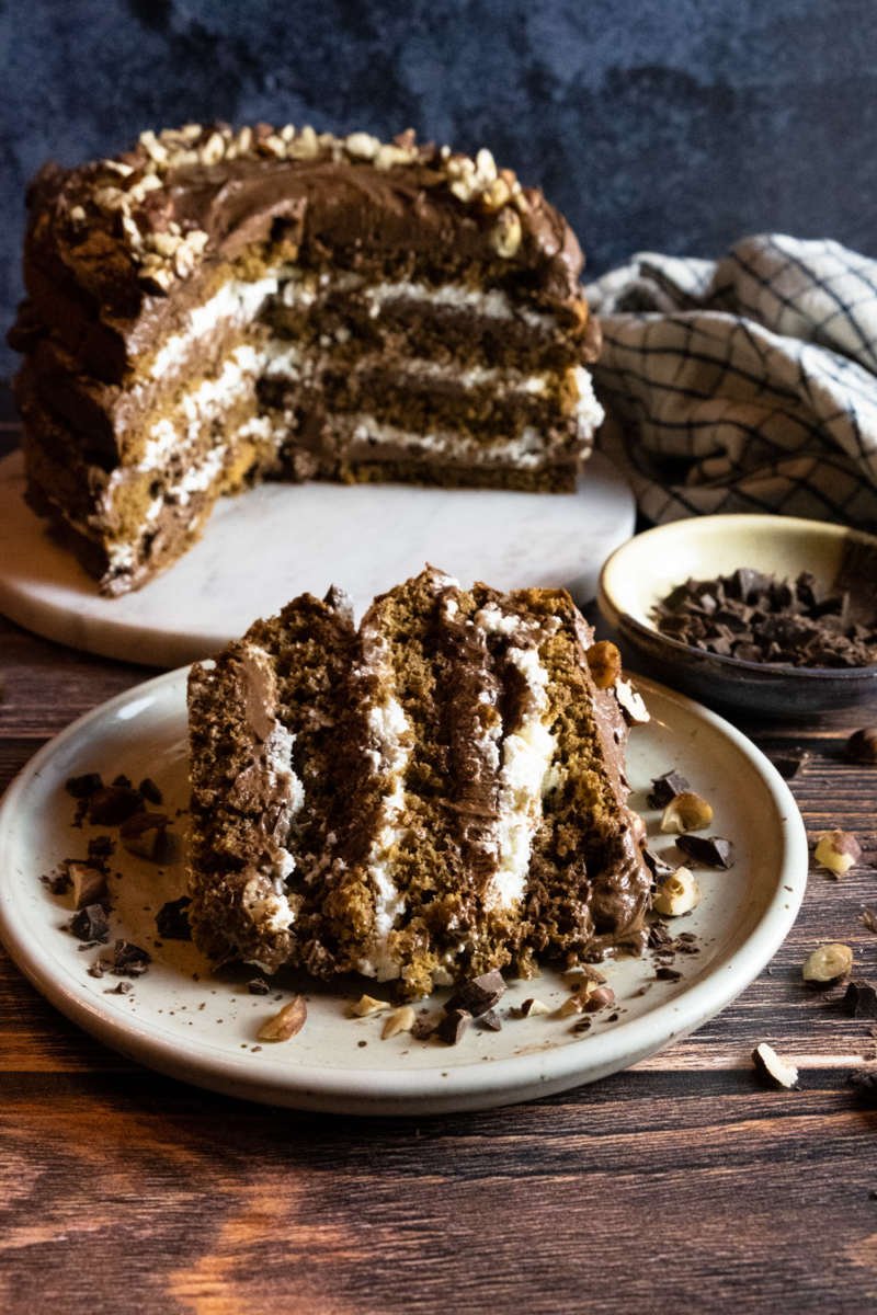 Chocolate Hazelnut Torte With Spent Grain Flour The Dessertivore